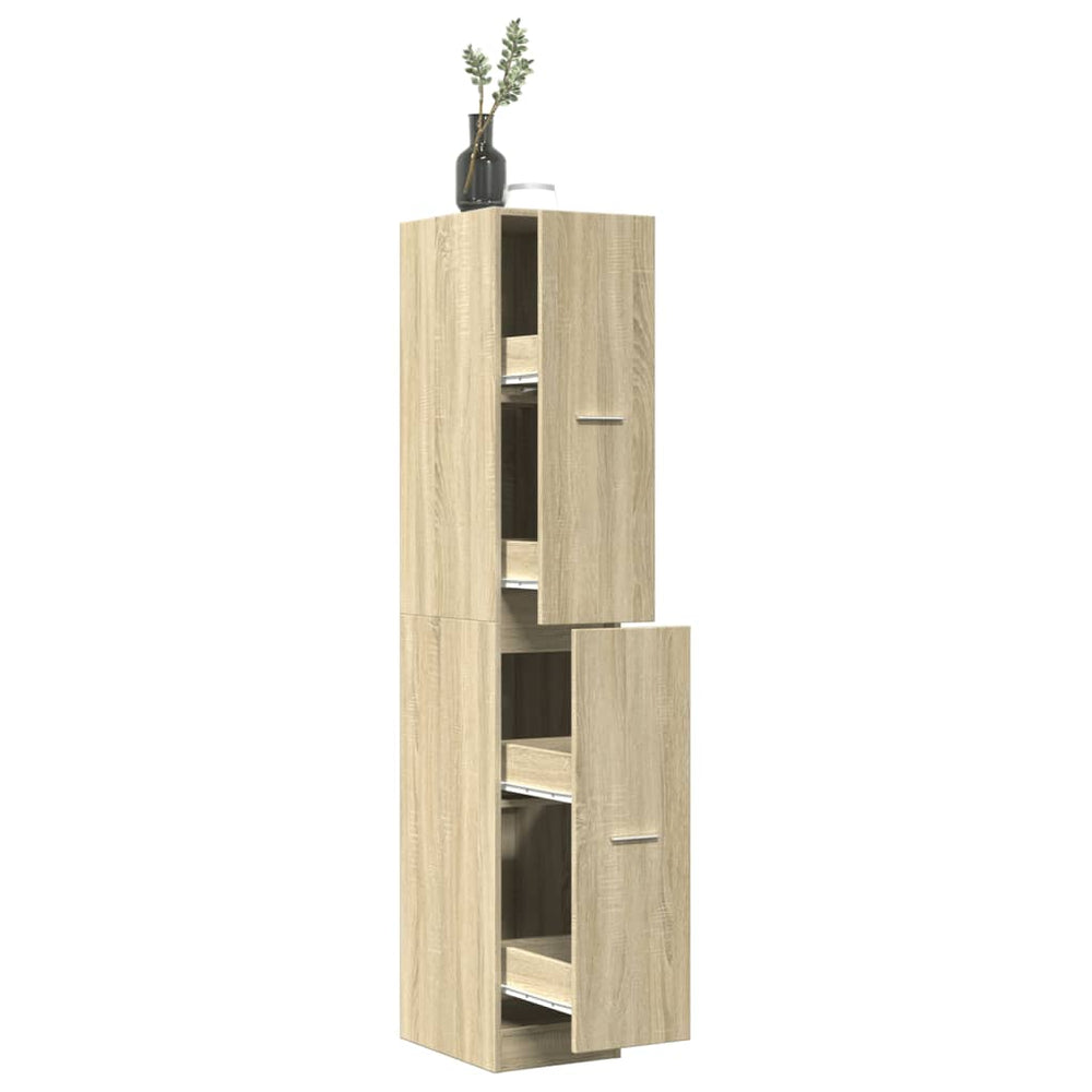 Apothekerschrank Sonoma Eiche 30x41x174,5 cm