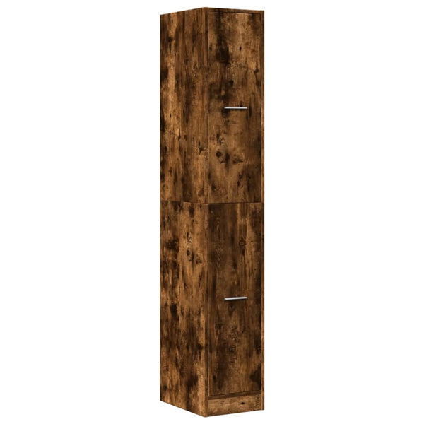 Apothekerschrank Räuchereiche 30x41x174,5 cm