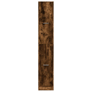 Apothekerschrank Räuchereiche 30x41x174,5 cm