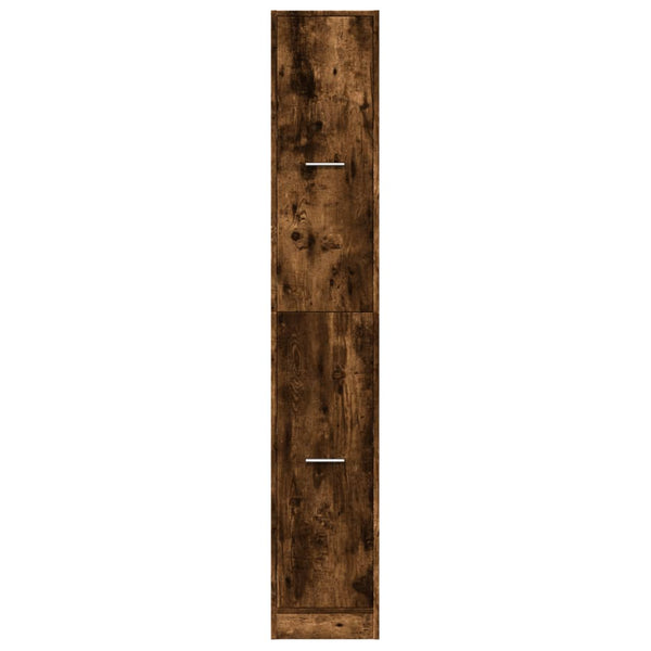 Apothekerschrank Räuchereiche 30x41x174,5 cm