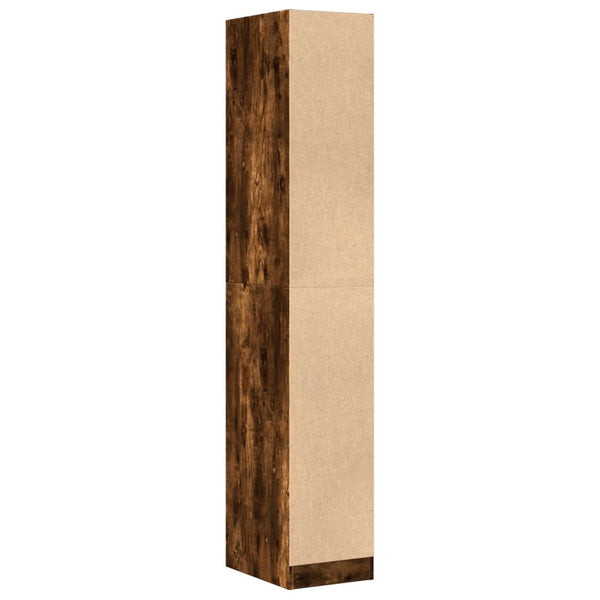 Apothekerschrank Räuchereiche 30x41x174,5 cm