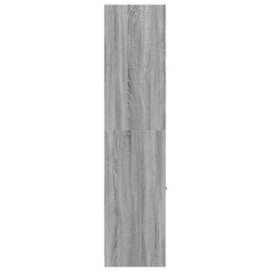 Apothekerschrank Grau Sonoma 30x41x174,5 cm