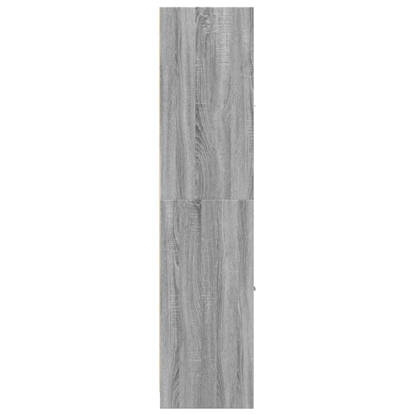 Apothekerschrank Grau Sonoma 30x41x174,5 cm