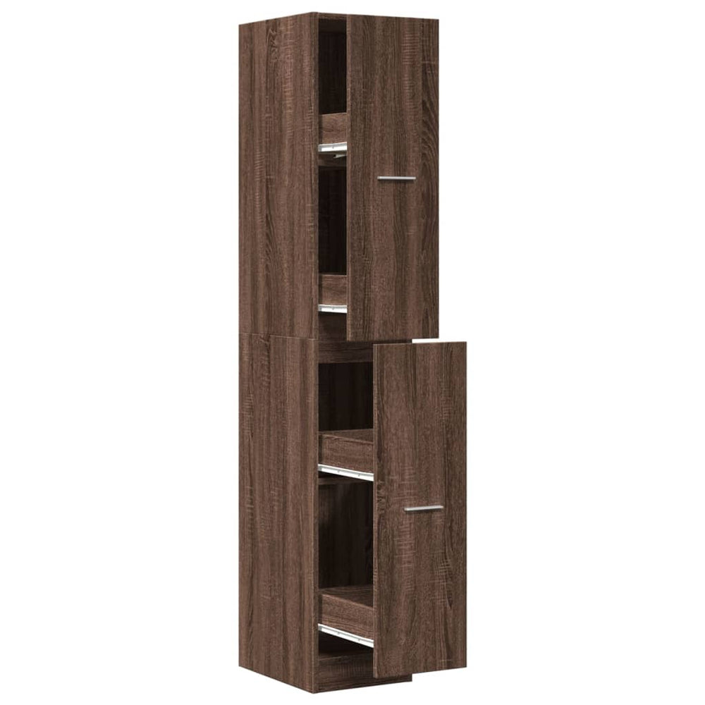 Apothekerschrank Eiche 30x41x174,5 cm