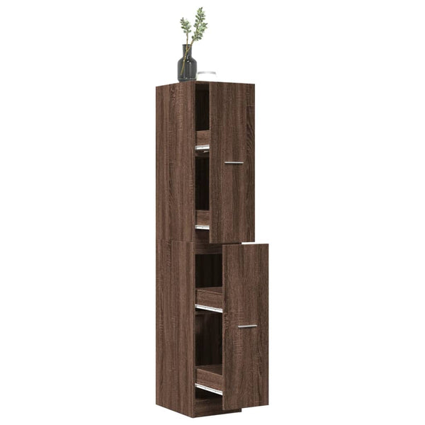 Apothekerschrank Eiche 30x41x174,5 cm