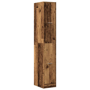 Apothekerschrank Altholz Optik 174,5cm