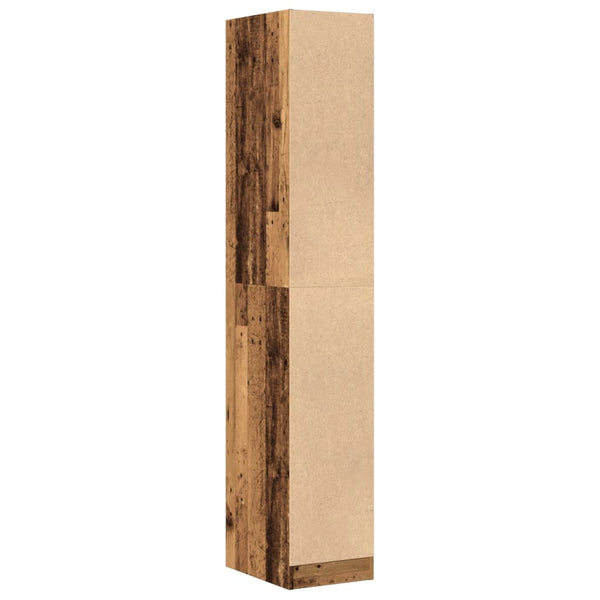 Apothekerschrank Altholz Optik 174,5cm