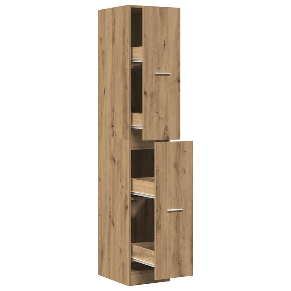 Apothekerschrank Artisan-Eiche 30x41x174,5 cm