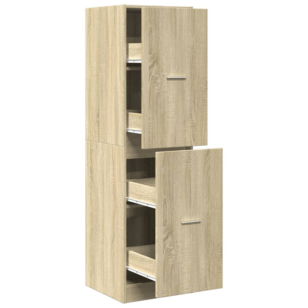 Apothekerschrank Sonoma-Eiche 40x144,5 cm