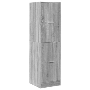 Apothekerschrank Grau Sonoma 40x144,5 cm