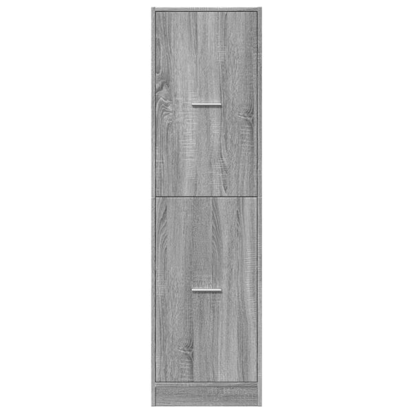 Apothekerschrank Grau Sonoma 40x144,5 cm