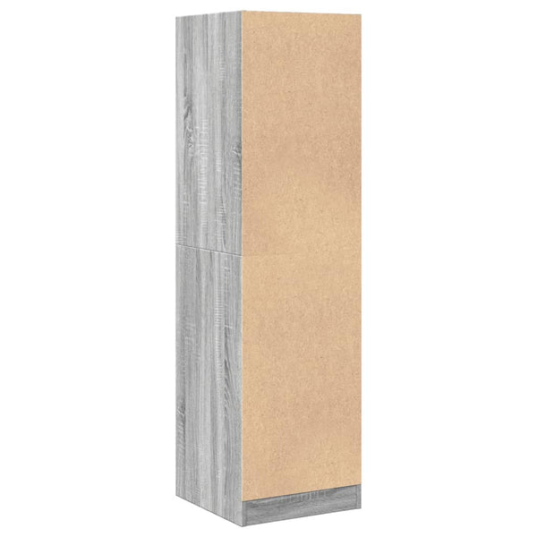 Apothekerschrank Grau Sonoma 40x144,5 cm
