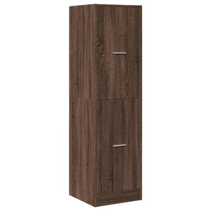 Apothekerschrank Eiche Optik Holz