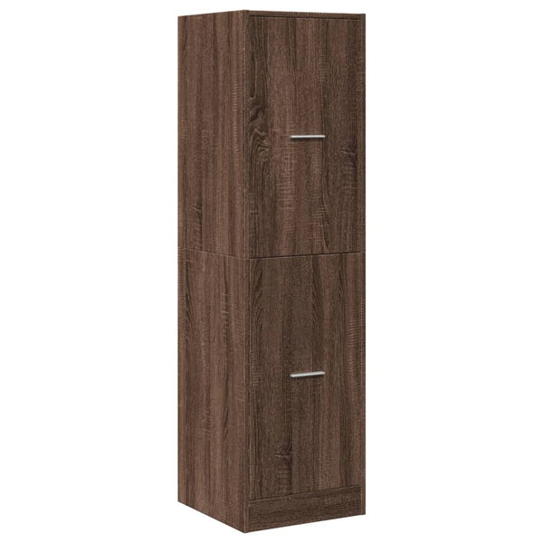 Apothekerschrank Eiche Optik Holz