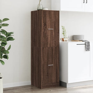 Apothekerschrank Eiche Optik Holz