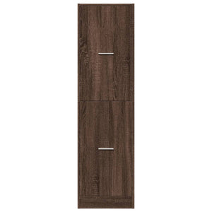 Apothekerschrank Eiche Optik Holz