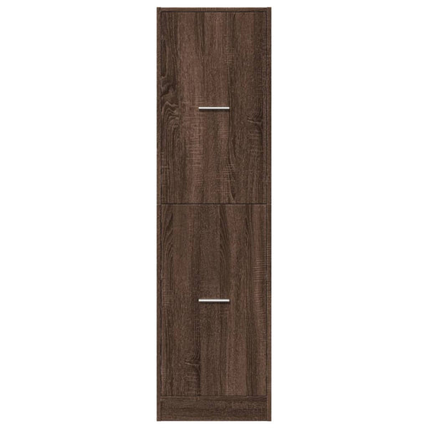 Apothekerschrank Eiche Optik Holz