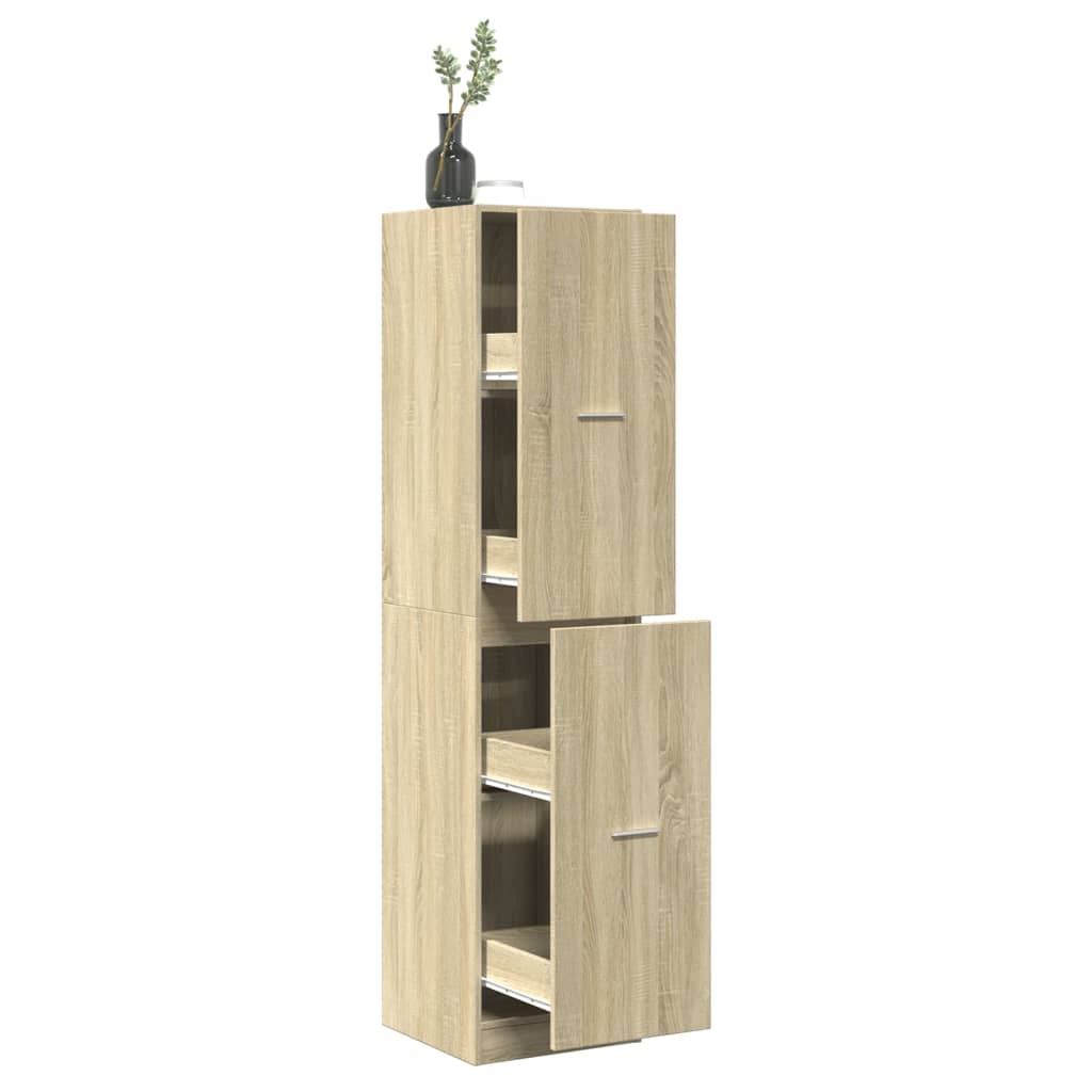 Apothekerschrank Sonoma Eiche 40x41x174,5 cm