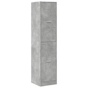Apothekerschrank Betongrau 40x41x174,5 cm