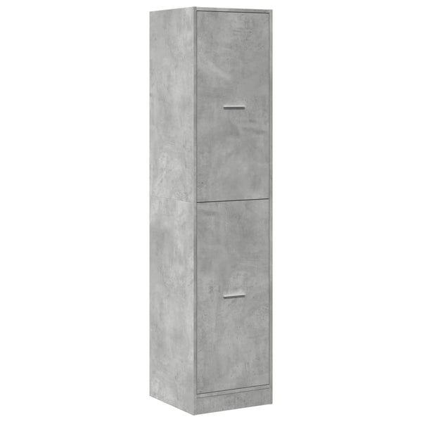 Apothekerschrank Betongrau 40x41x174,5 cm