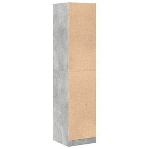 Apothekerschrank Betongrau 40x41x174,5 cm