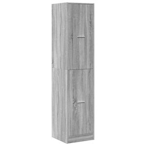 Apothekerschrank Grau Sonoma 40x41x174,5 cm