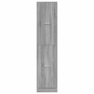 Apothekerschrank Grau Sonoma 40x41x174,5 cm
