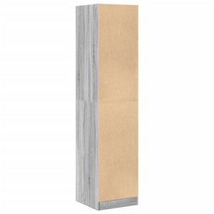 Apothekerschrank Grau Sonoma 40x41x174,5 cm