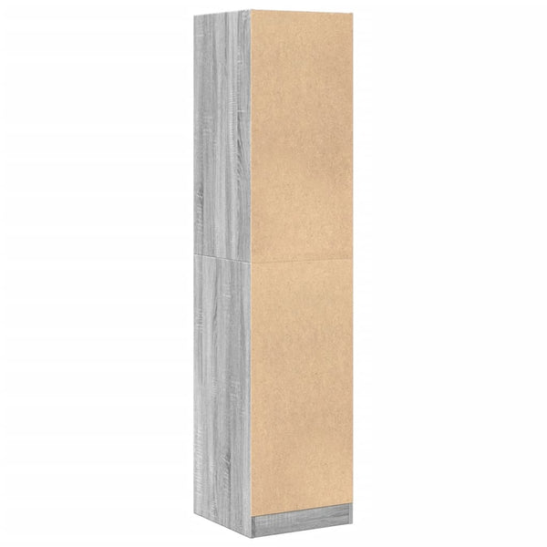 Apothekerschrank Grau Sonoma 40x41x174,5 cm
