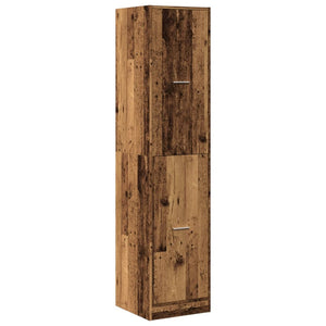 Apothekerschrank Altholz-Optik, 174,5 cm