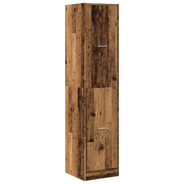 Apothekerschrank Altholz-Optik, 174,5 cm