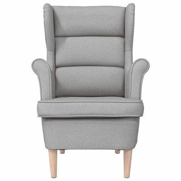 Sessel Wolkengrau Stoff 74x84x100 cm