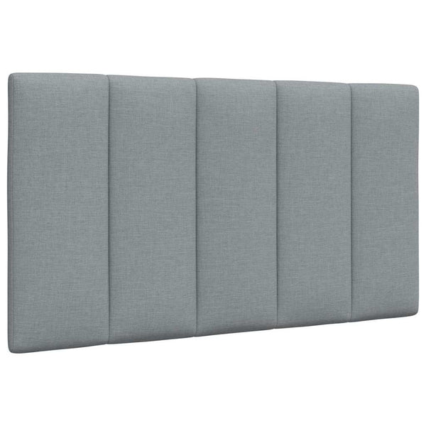 Kopfteil Kissen Hanko Hellgrau 80 cm