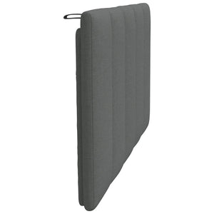 Kopfteil Kissen Hanko Dunkelgrau 80cm