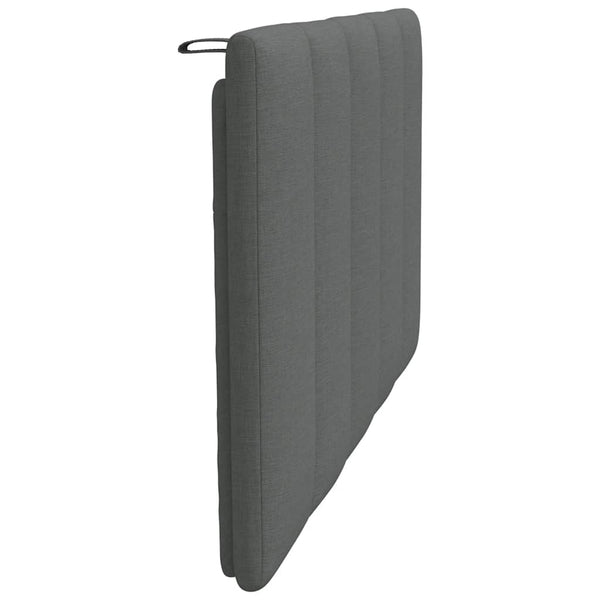 Kopfteil Kissen Hanko Dunkelgrau 80cm