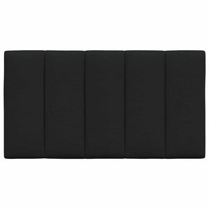 Schwarzes Kopfteil-Kissen Hanko, 80 cm