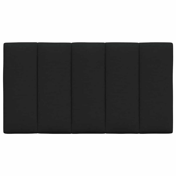 Schwarzes Kopfteil-Kissen Hanko, 80 cm
