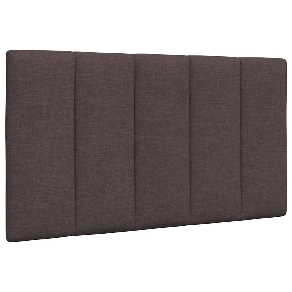 Kopfteil Kissen Hanko Dunkelbraun 80 cm