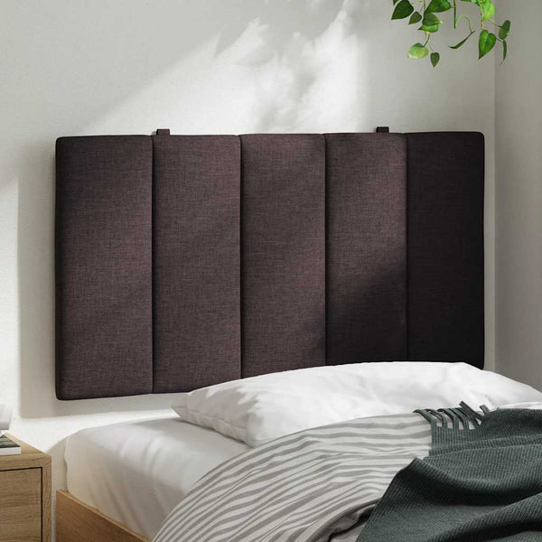 Kopfteil Kissen Hanko Dunkelbraun 80 cm