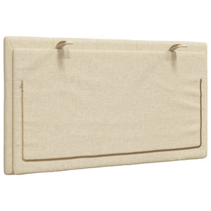 Kopfteil Kissen Hanko Creme 80 cm