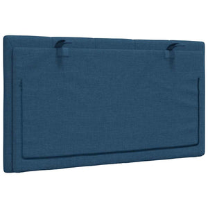 Kopfteil Kissen Hanko Blau 80 cm