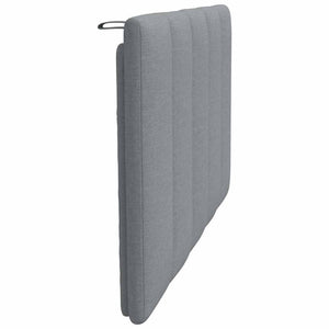 Kopfteil Kissen Hanko Hellgrau 90cm