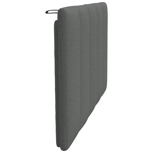 Kopfteil Kissen Hanko Dunkelgrau 90cm