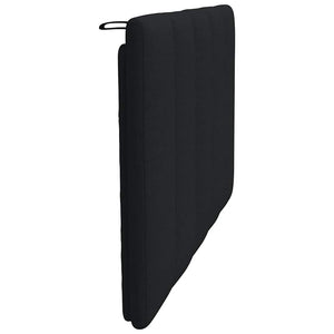 Kopfteil-Kissen Hanko Schwarz 90 cm