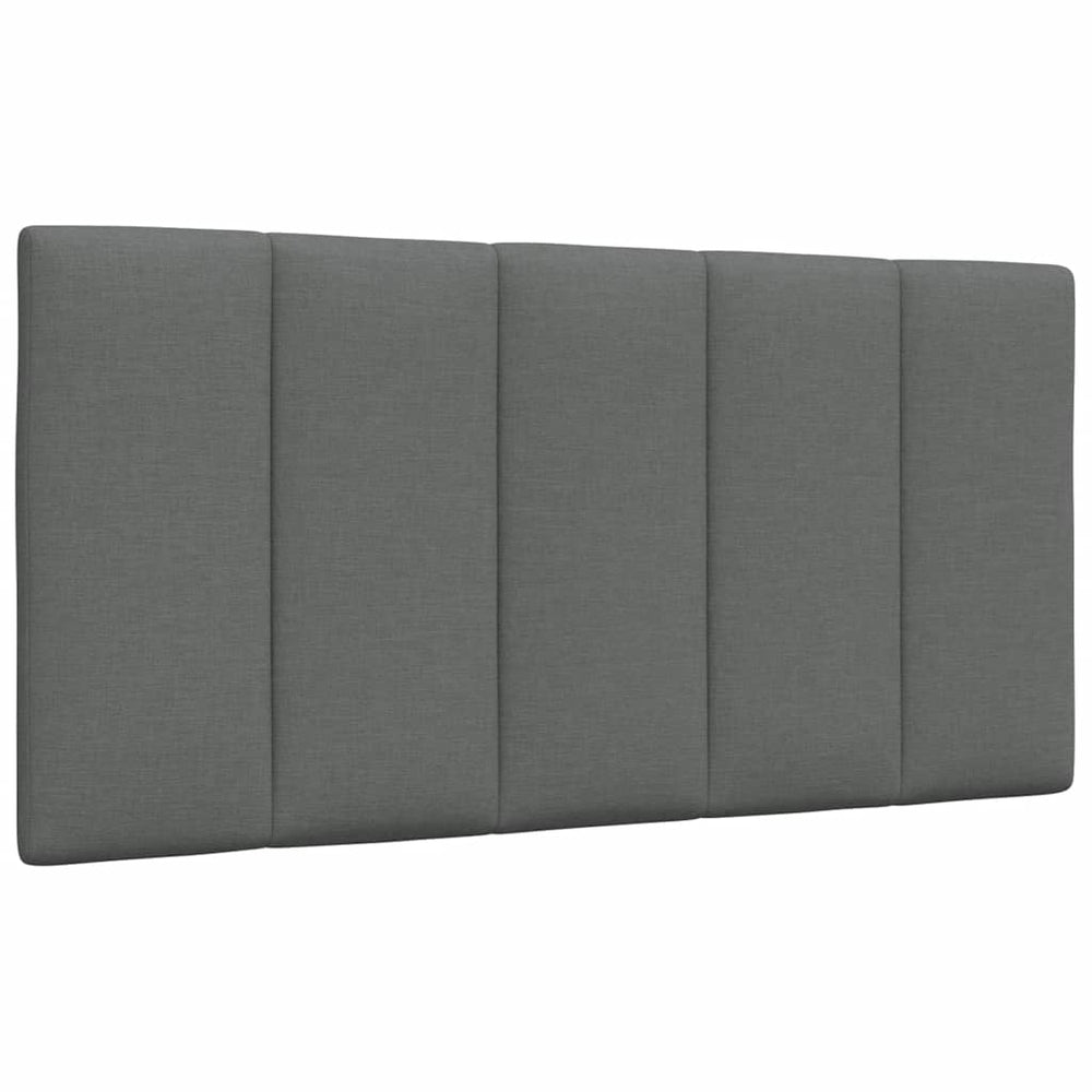 Kopfteil-Kissen Hanko Dunkelgrau 100 cm