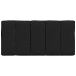 Schwarzes Kopfteil-Kissen Hanko, 100 cm