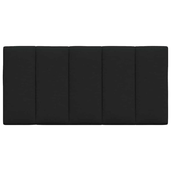 Schwarzes Kopfteil-Kissen Hanko, 100 cm