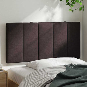 Kopfteil Kissen Dunkelbraun 100 cm