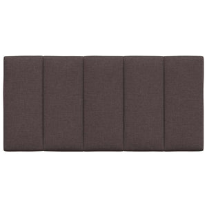 Kopfteil Kissen Dunkelbraun 100 cm