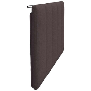 Kopfteil Kissen Dunkelbraun 100 cm